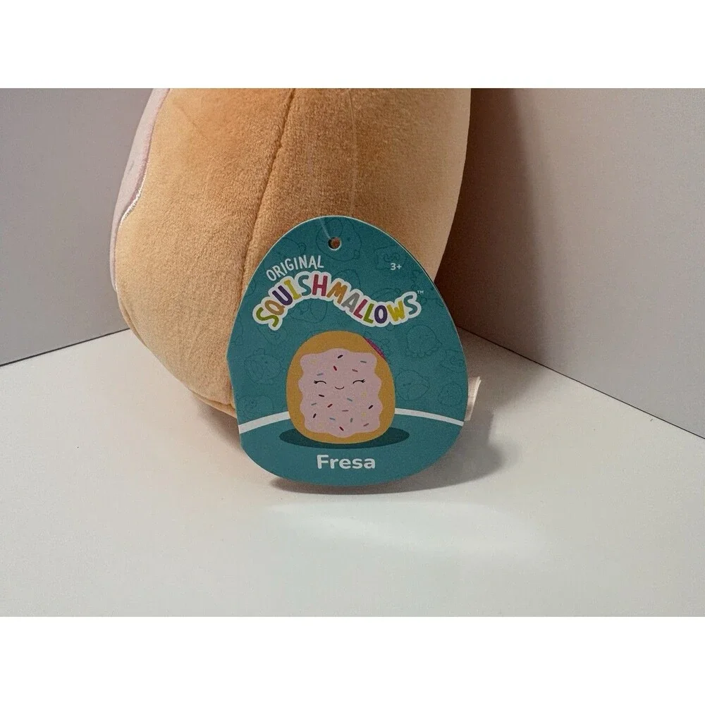 Squishmallows Fresa the Toaster Pastry Stuffed Plush Toy 7.5” NEW!